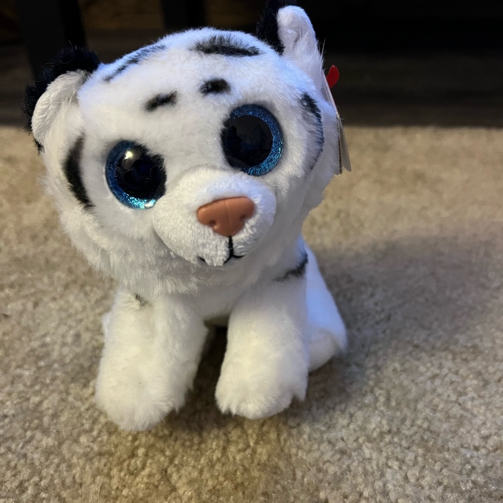 Beanie Baby Original Tundra the White Tiger